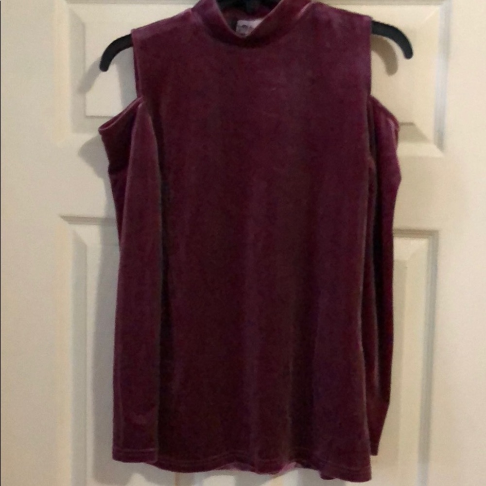 suede burgundy shirt long sleeves